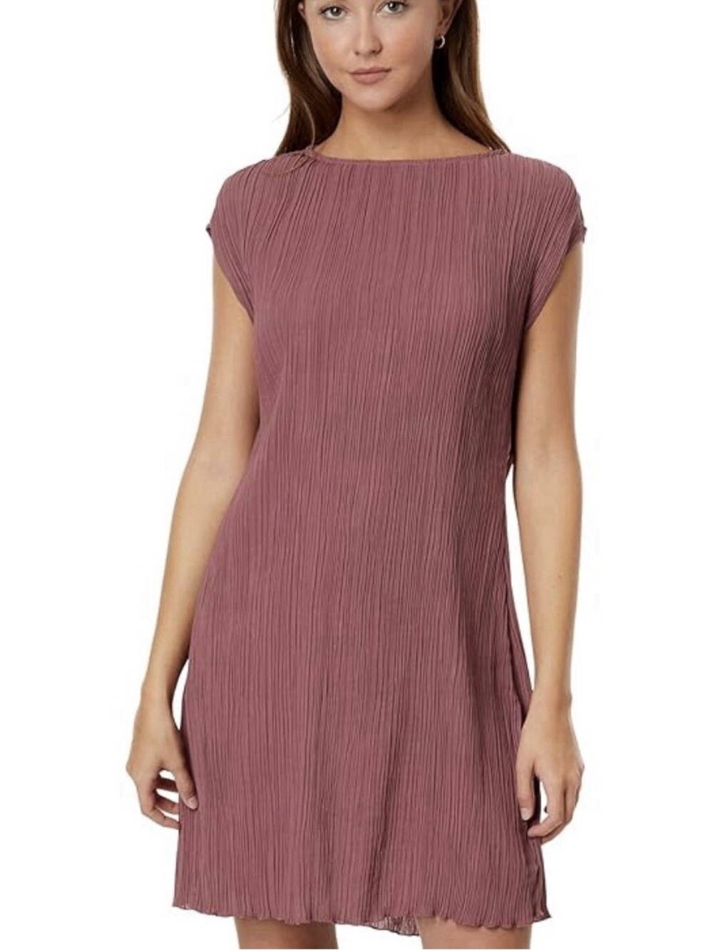 Madewell NWOT plisse mini dress
